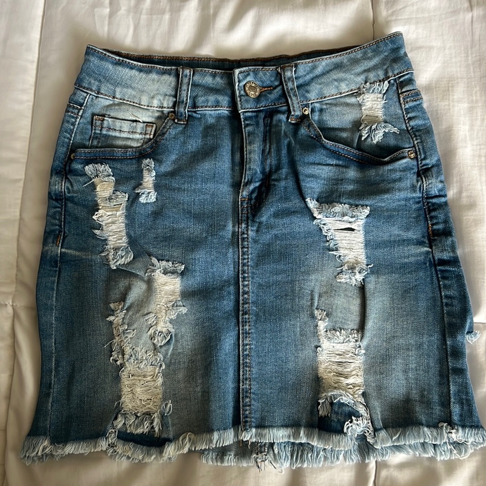 Denim skirt